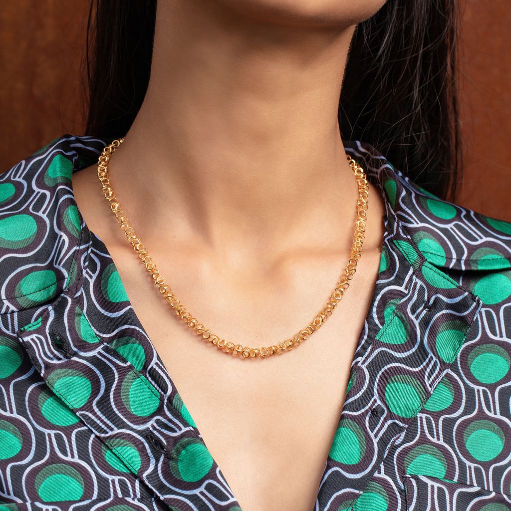 Club Cued Gold Chains