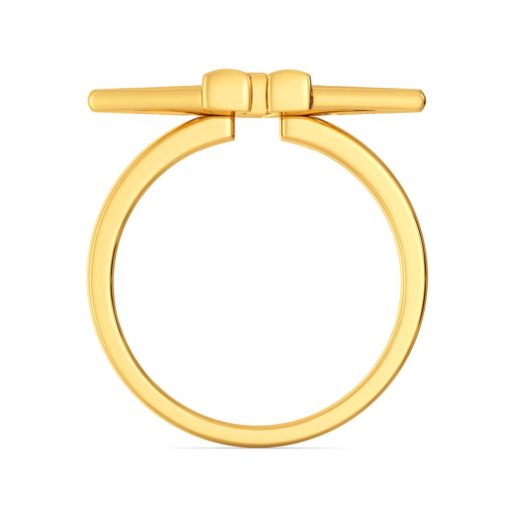 Apple of My Eye Gold Rings image