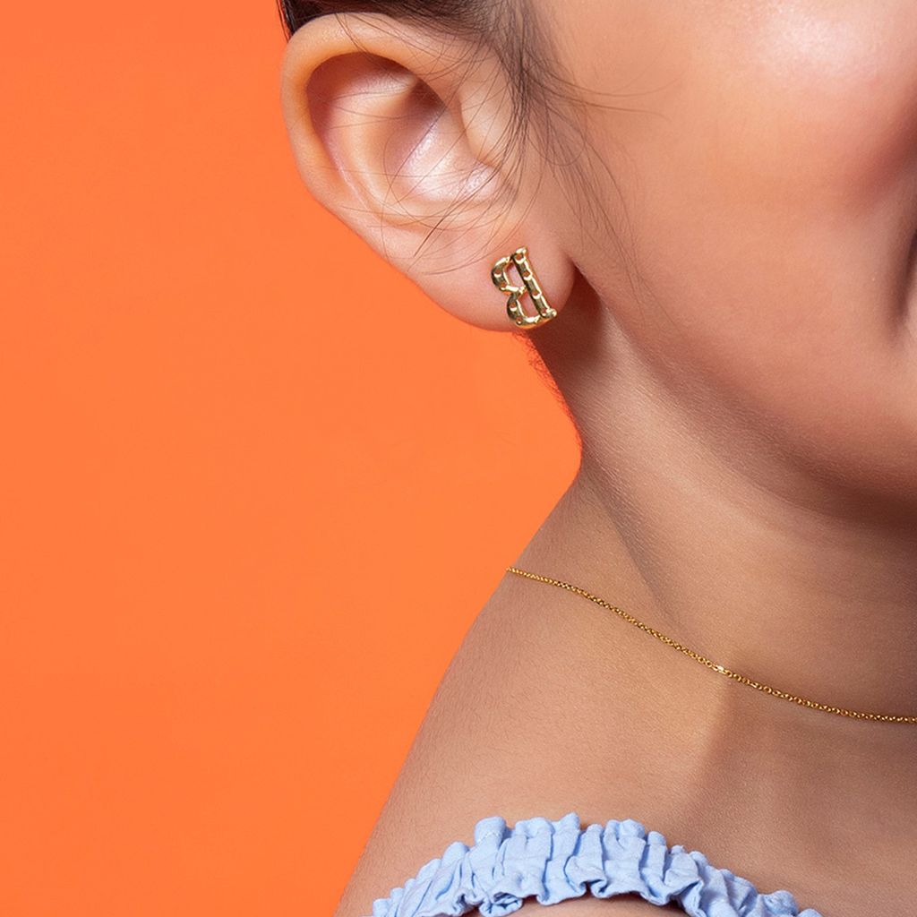 Being Adorable Gold Earrings