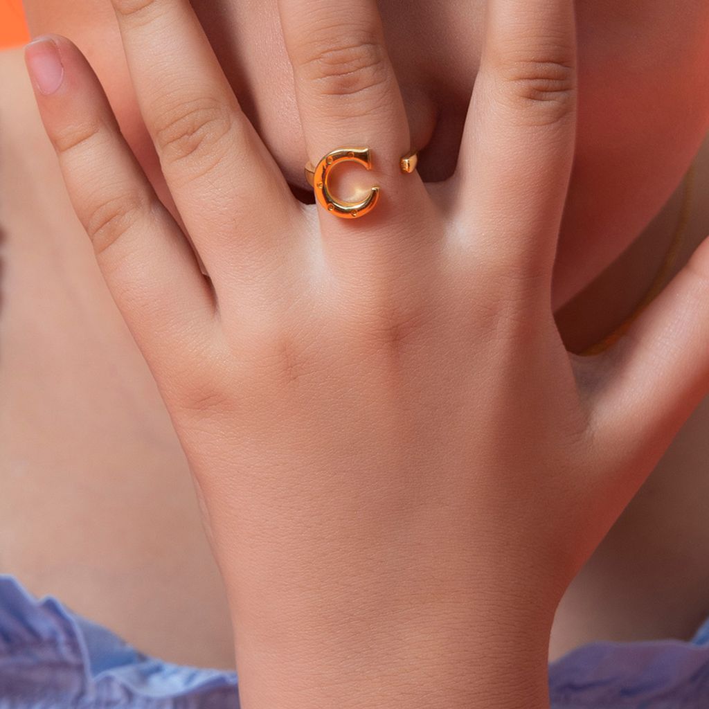 Curious As a Cat Gold Rings alternate view 1