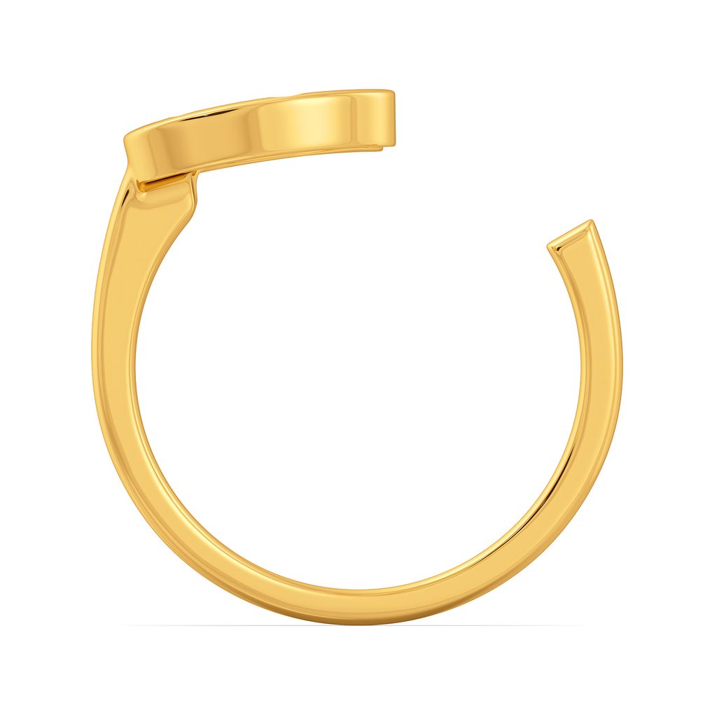 Curious As a Cat Gold Rings image