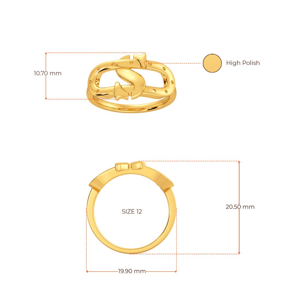 Sweet As Sugar Gold Rings image
