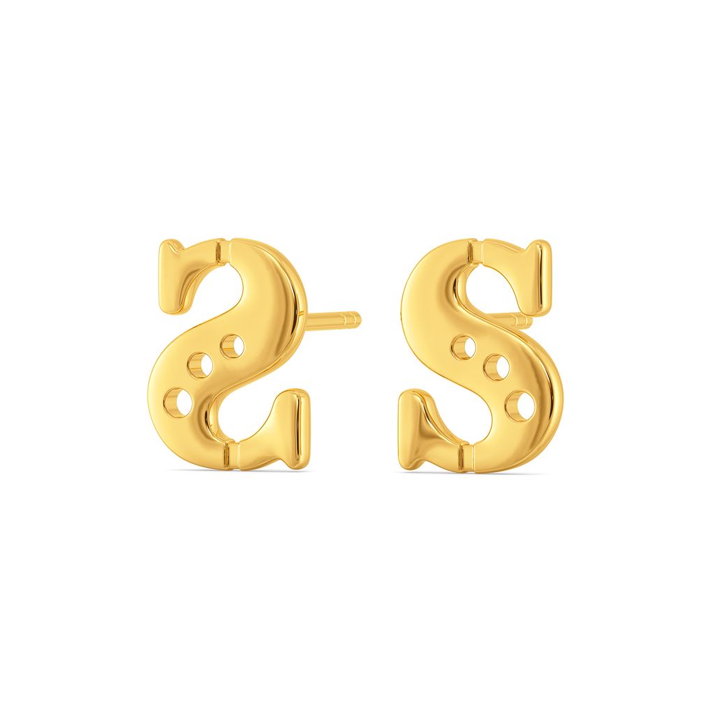 Sweet As Sugar Gold Earrings