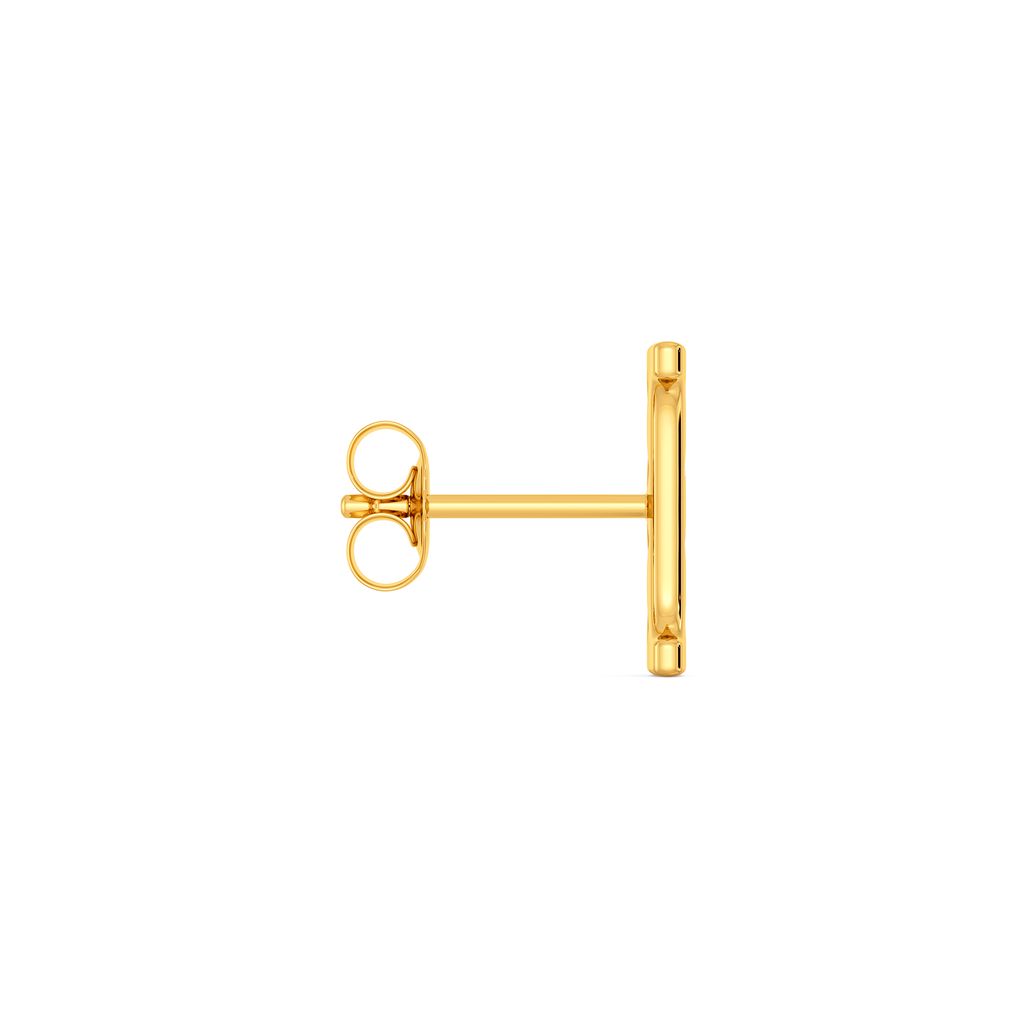 Ice Princess Gold Earrings