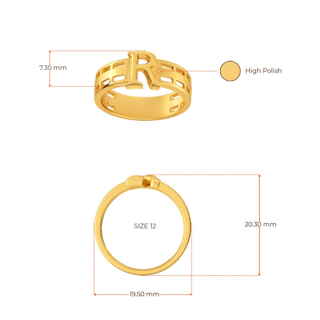 Royal As a Queen Gold Rings image