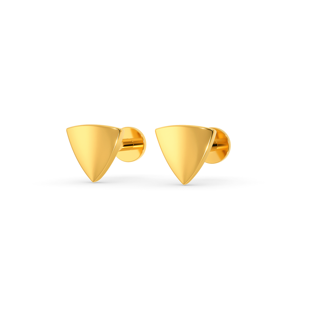 Tetra Tribe Gold Earrings