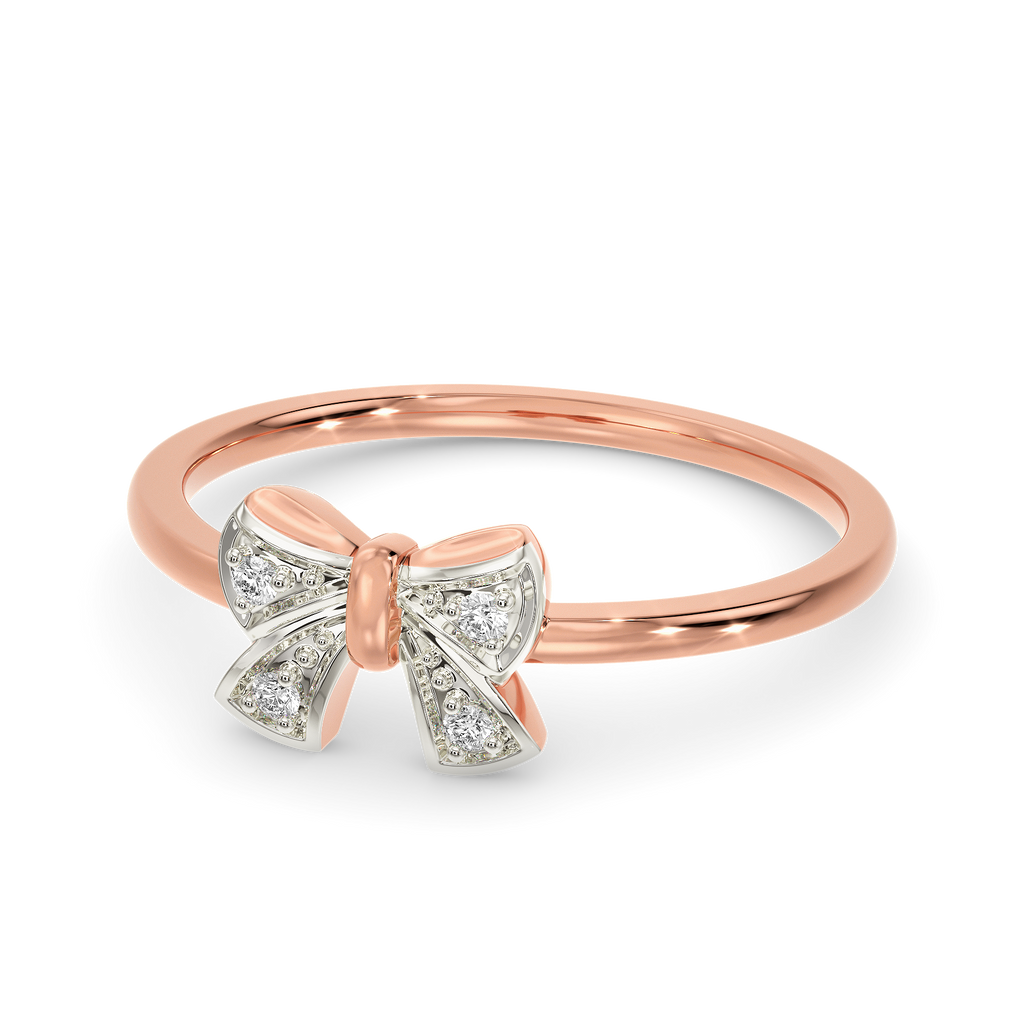 Bow Sass Diamond Rings alternate view 2
