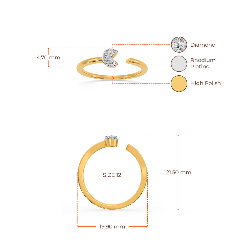 Circle About Diamond Rings image