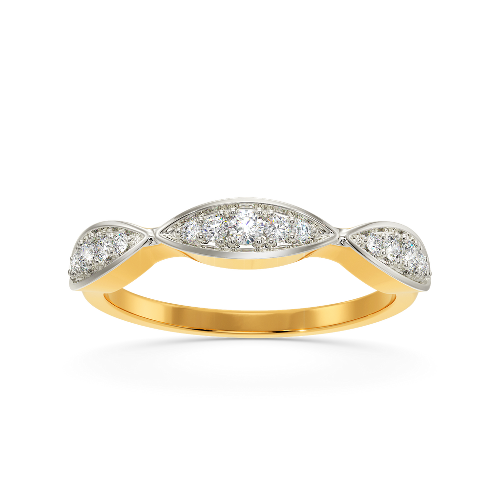 Three Tiered Diamond Rings alternate view 3