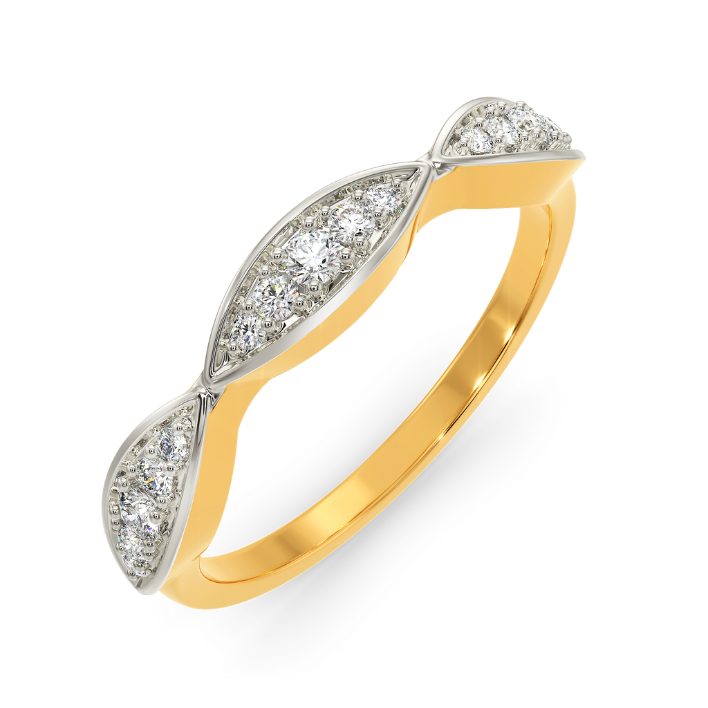 Three Tiered Diamond Rings alternate view 2