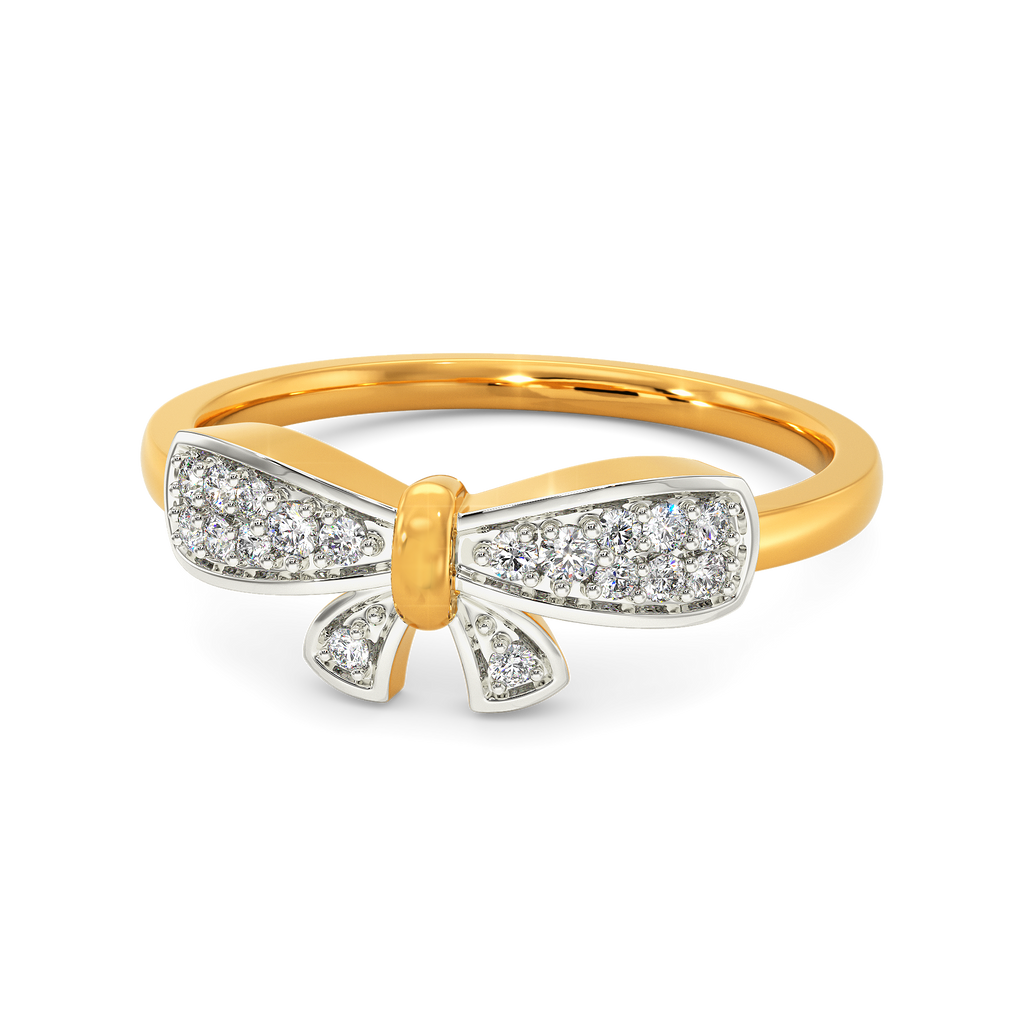 Ribbon of Glamour Diamond Rings alternate view 2
