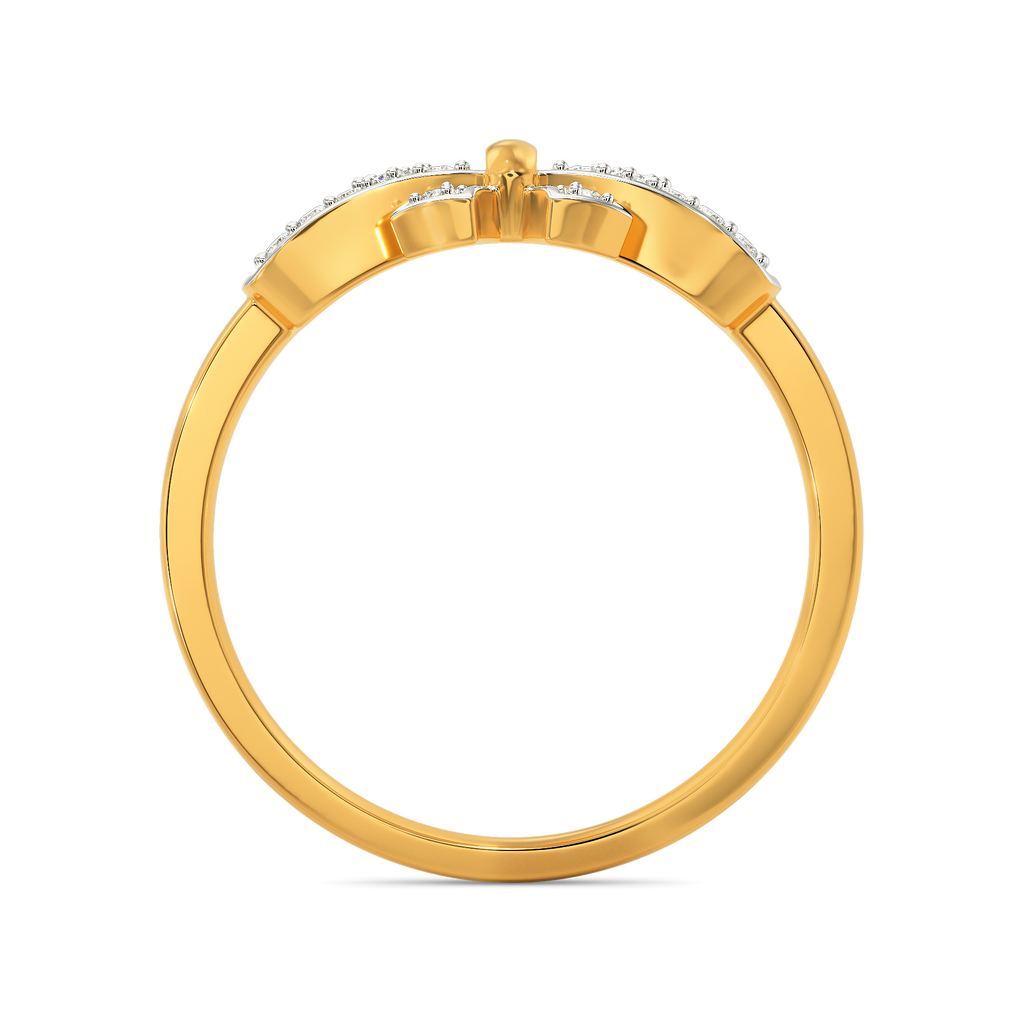 Ribbon of Glamour Diamond Rings image
