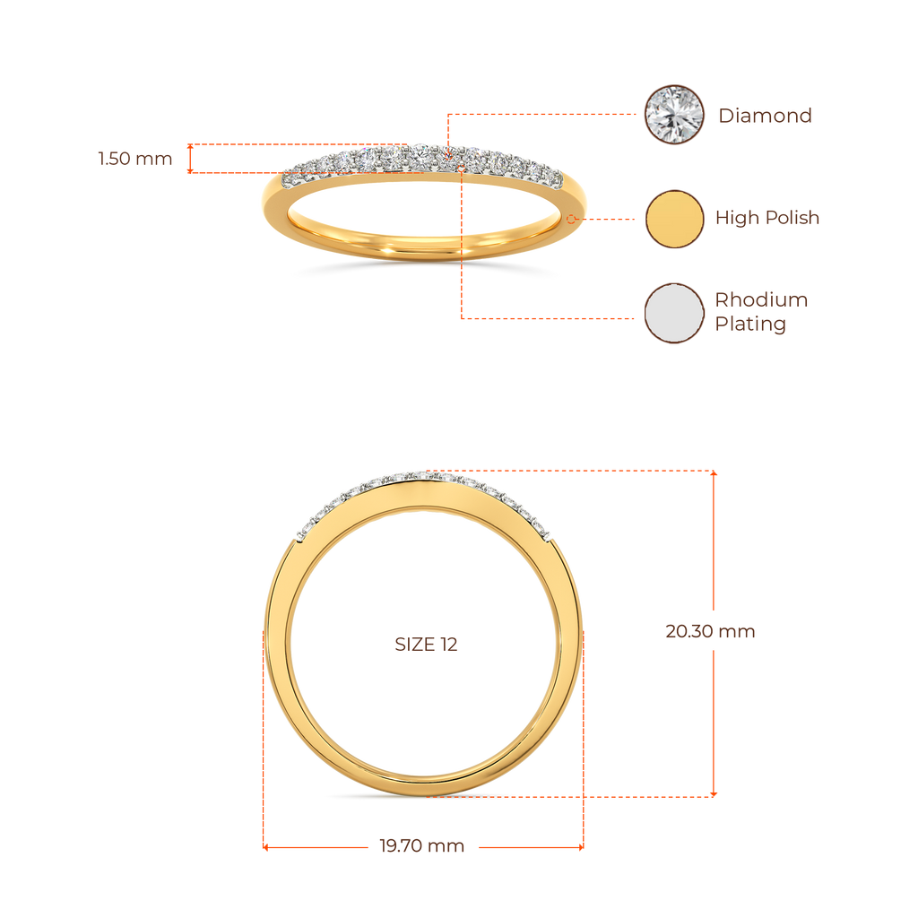 Rhod Rendevous Diamond Rings image