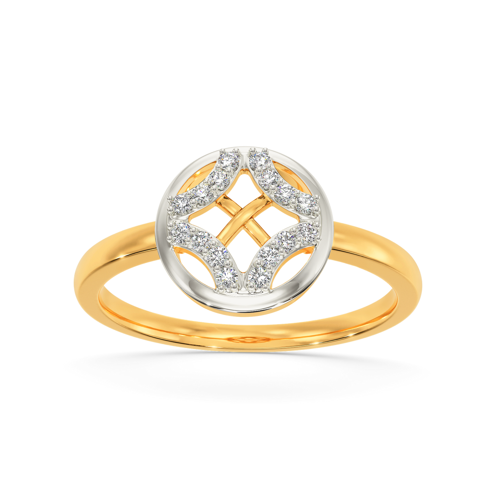 Cross Plated Diamond Rings alternate view 3