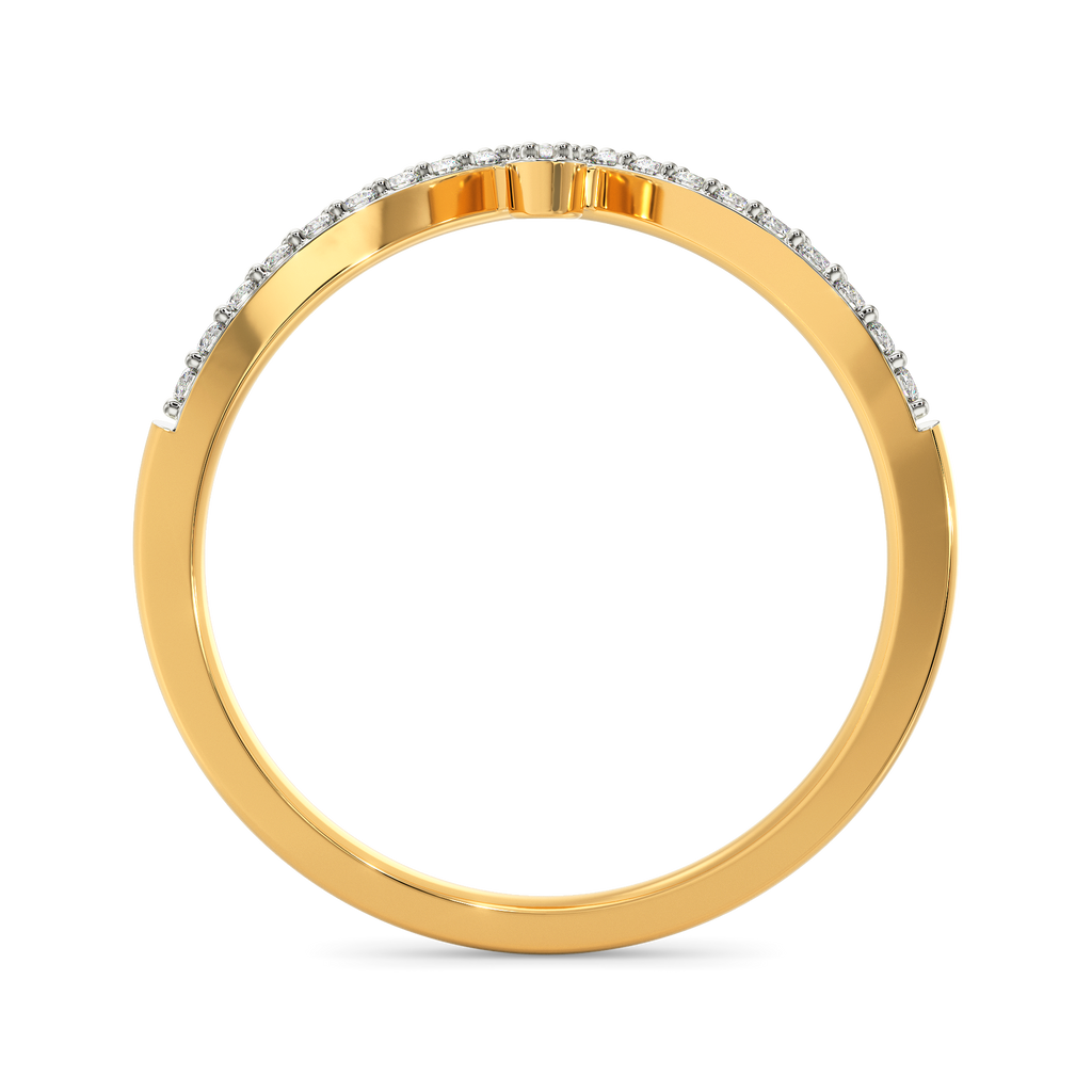 Drop-A-Drop Diamond Rings image