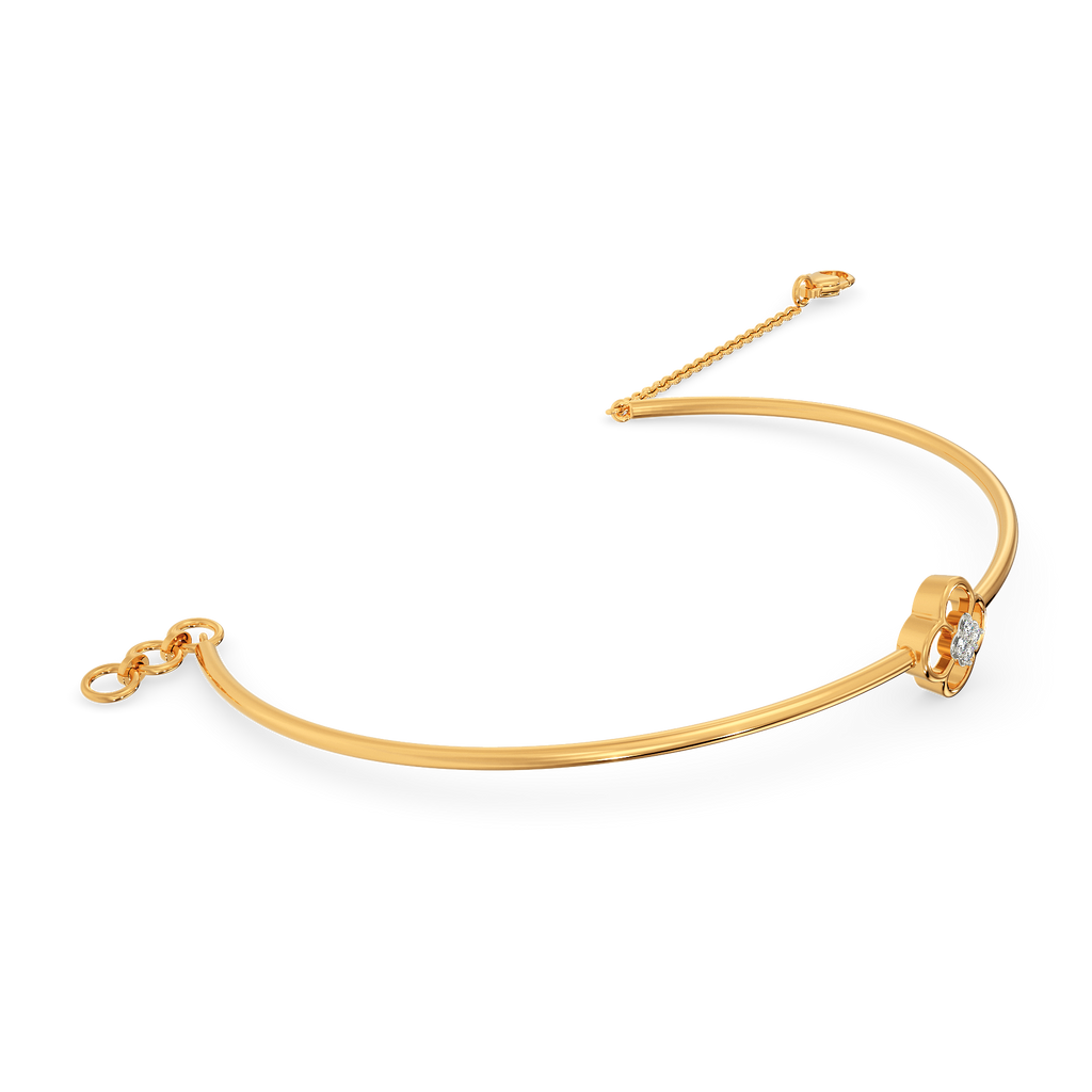 Four More Petals Diamond Bangles