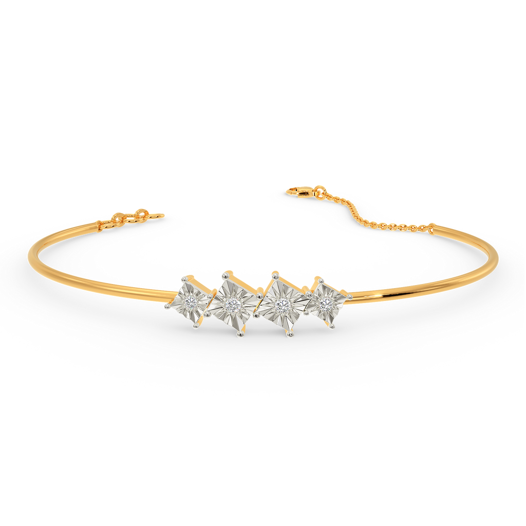 Four Tour Diamond Bangles