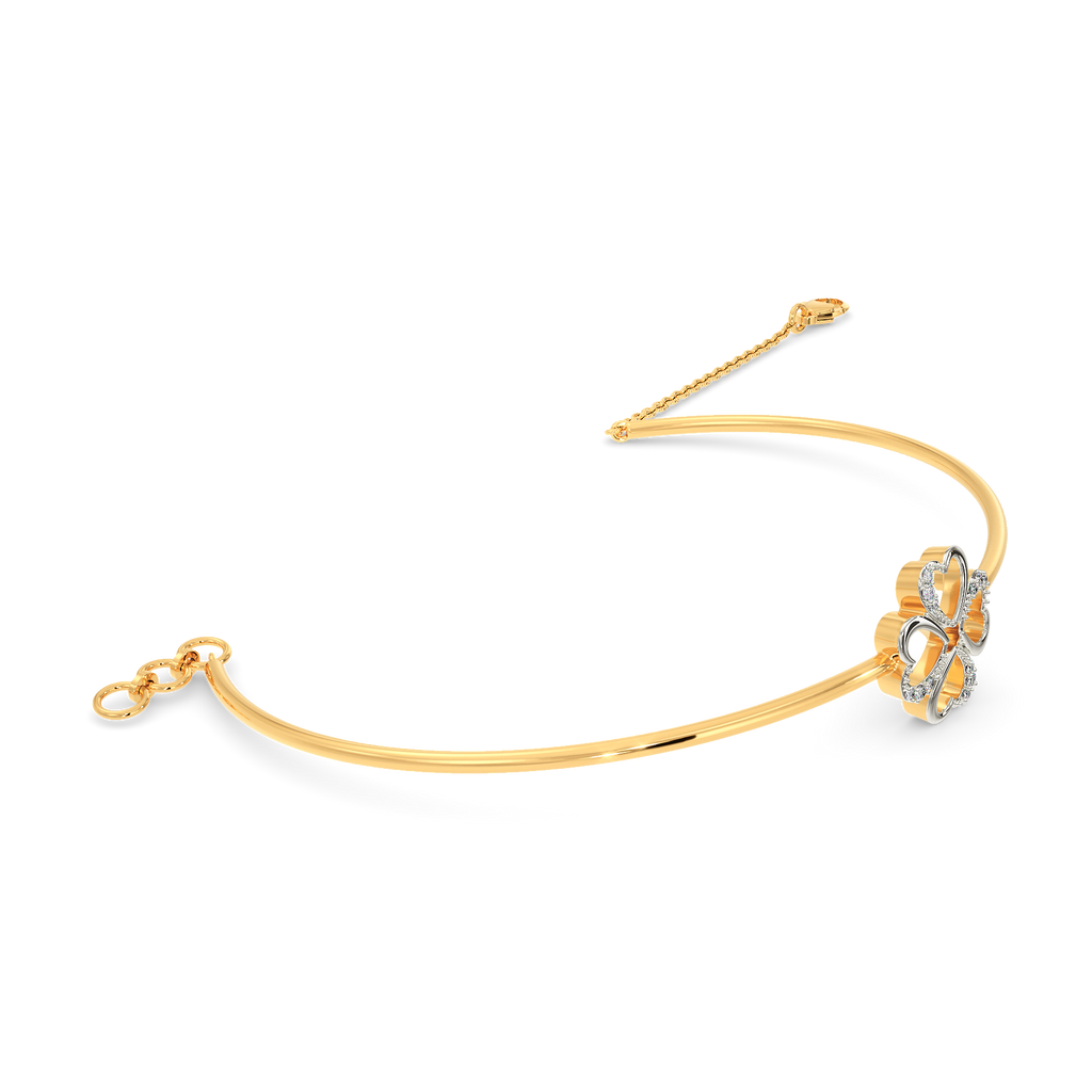 Hearty Bigwig Diamond Bangles