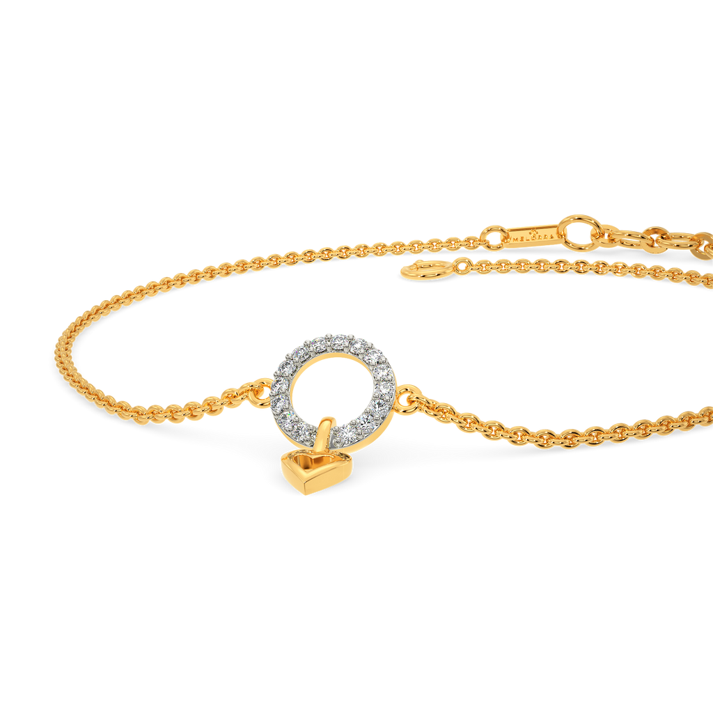 In A Heart Beat Diamond Bracelets
