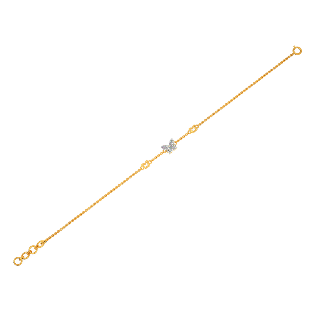 Fly Like A Butterfly Diamond Bracelets