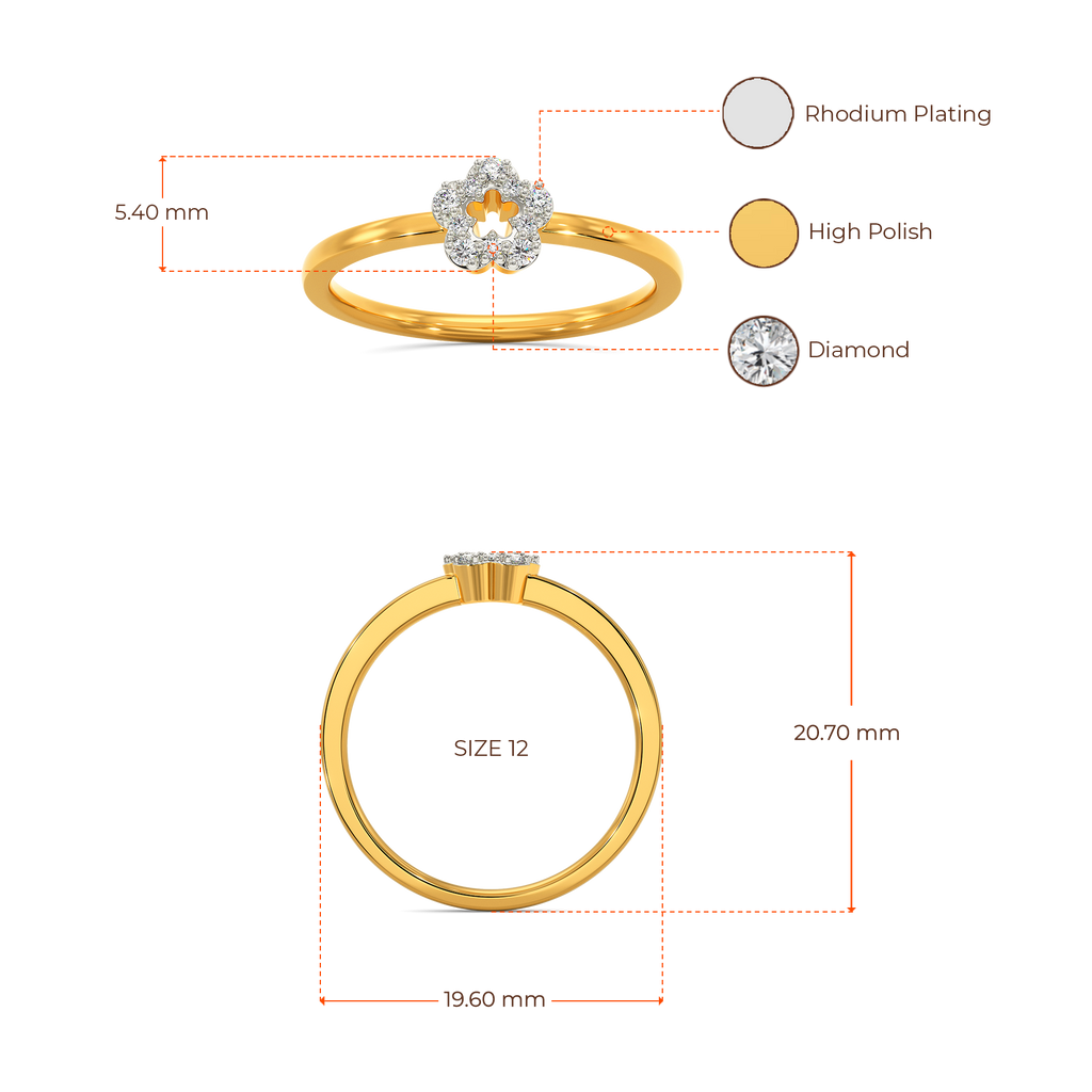 Botanical Delight Diamond Rings image