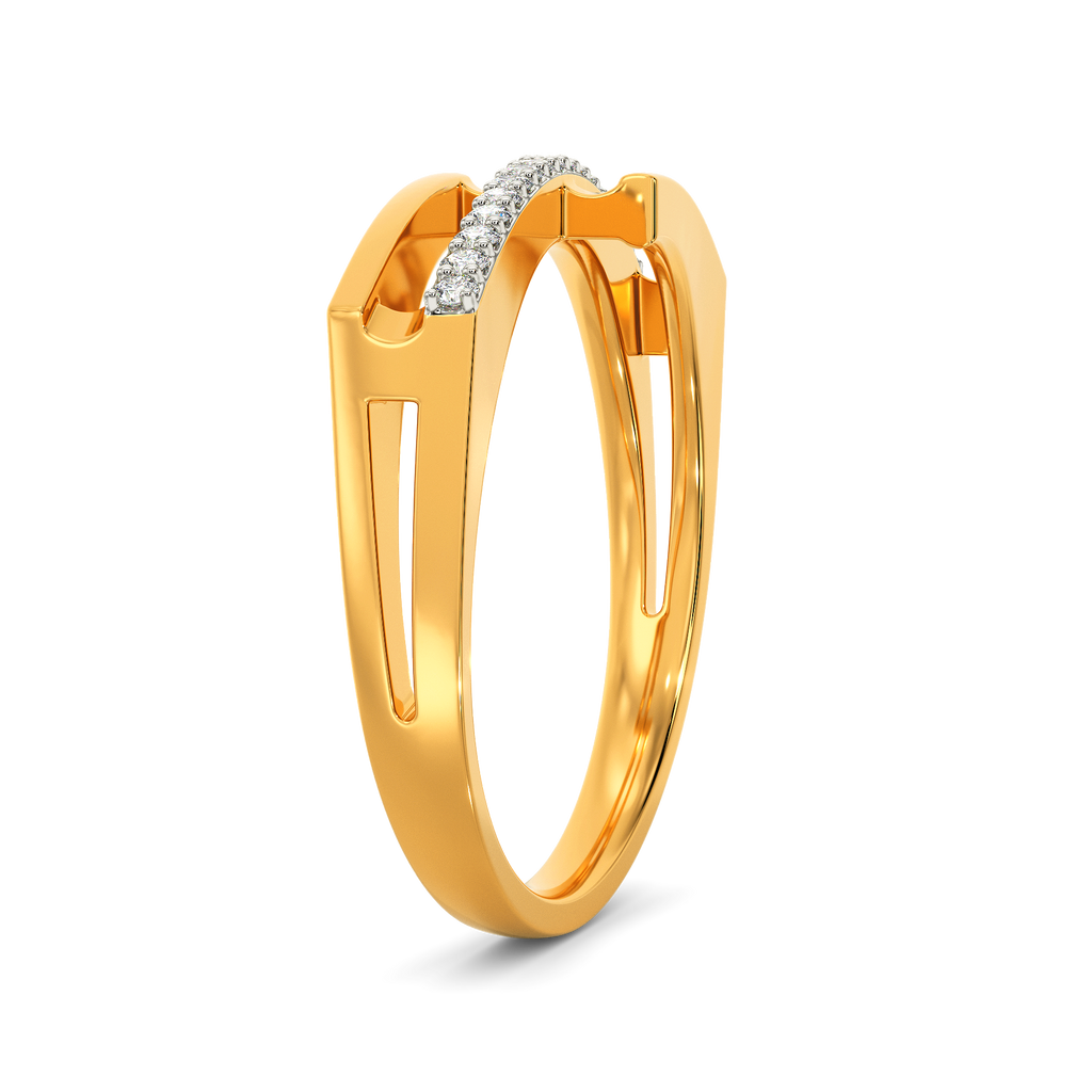 Twisted Tale Diamond Rings image