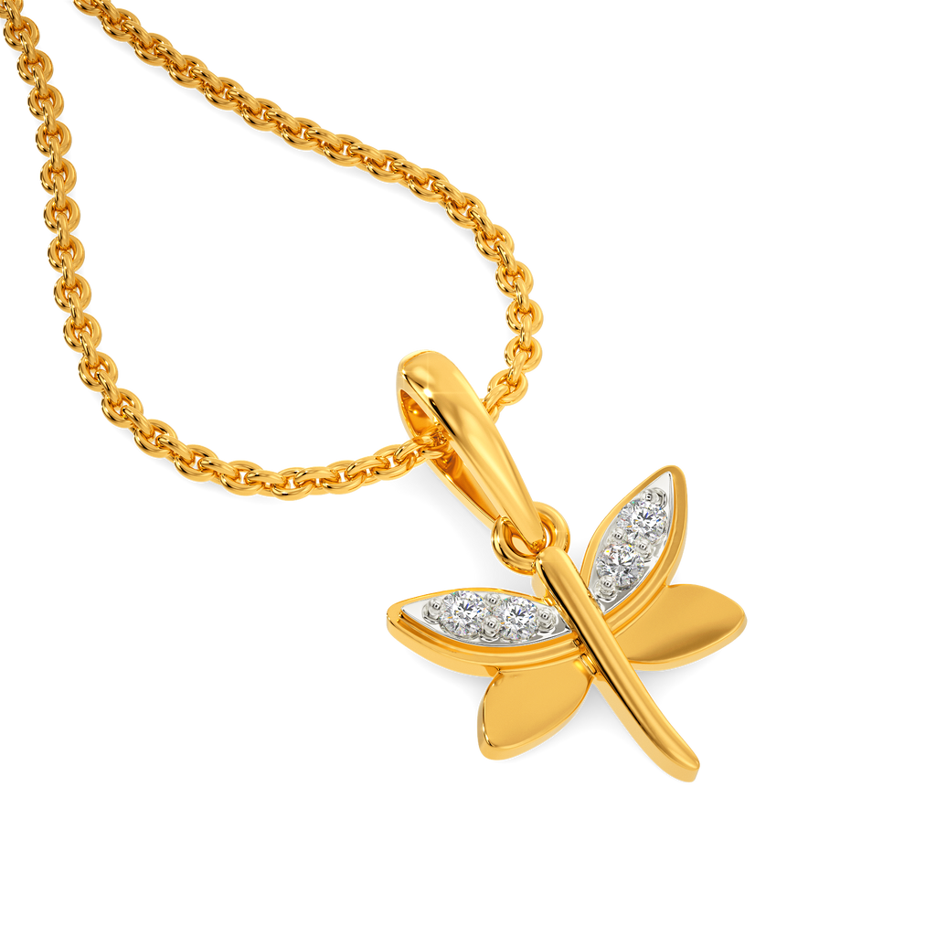 Fluttering Beauty  Diamond Pendants
