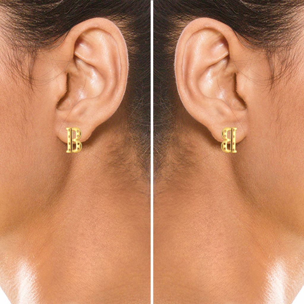 Being Adorable Gold Earrings