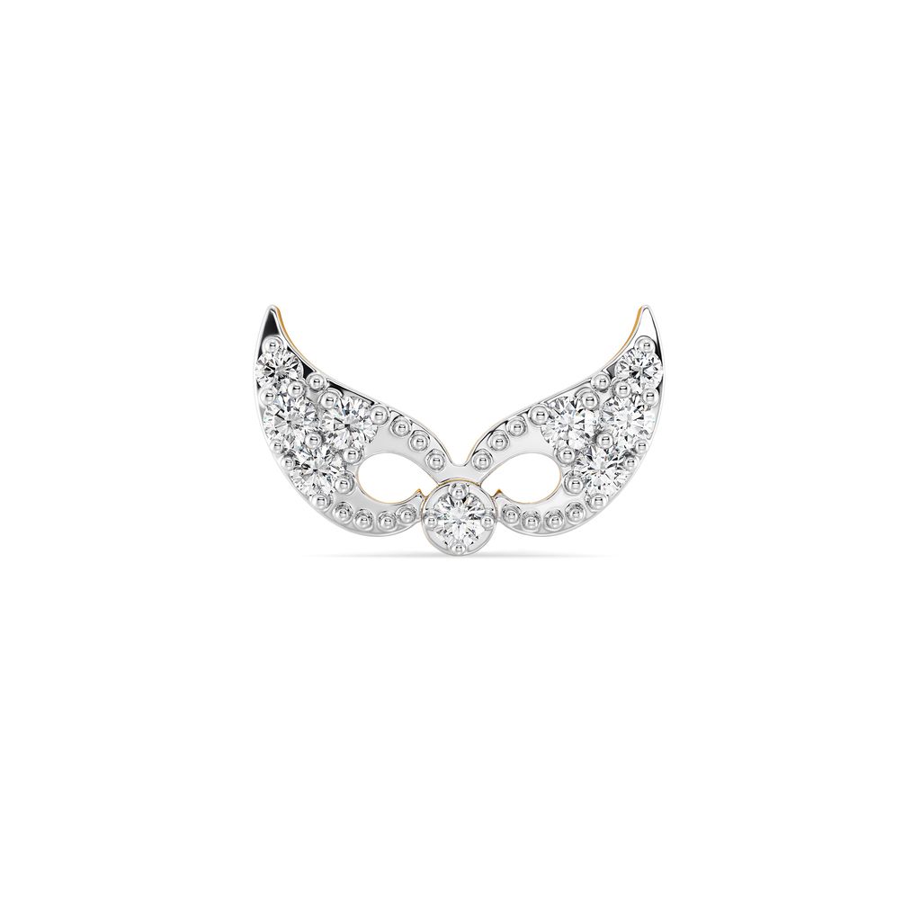 A Wing Thing Diamond Nose Pins