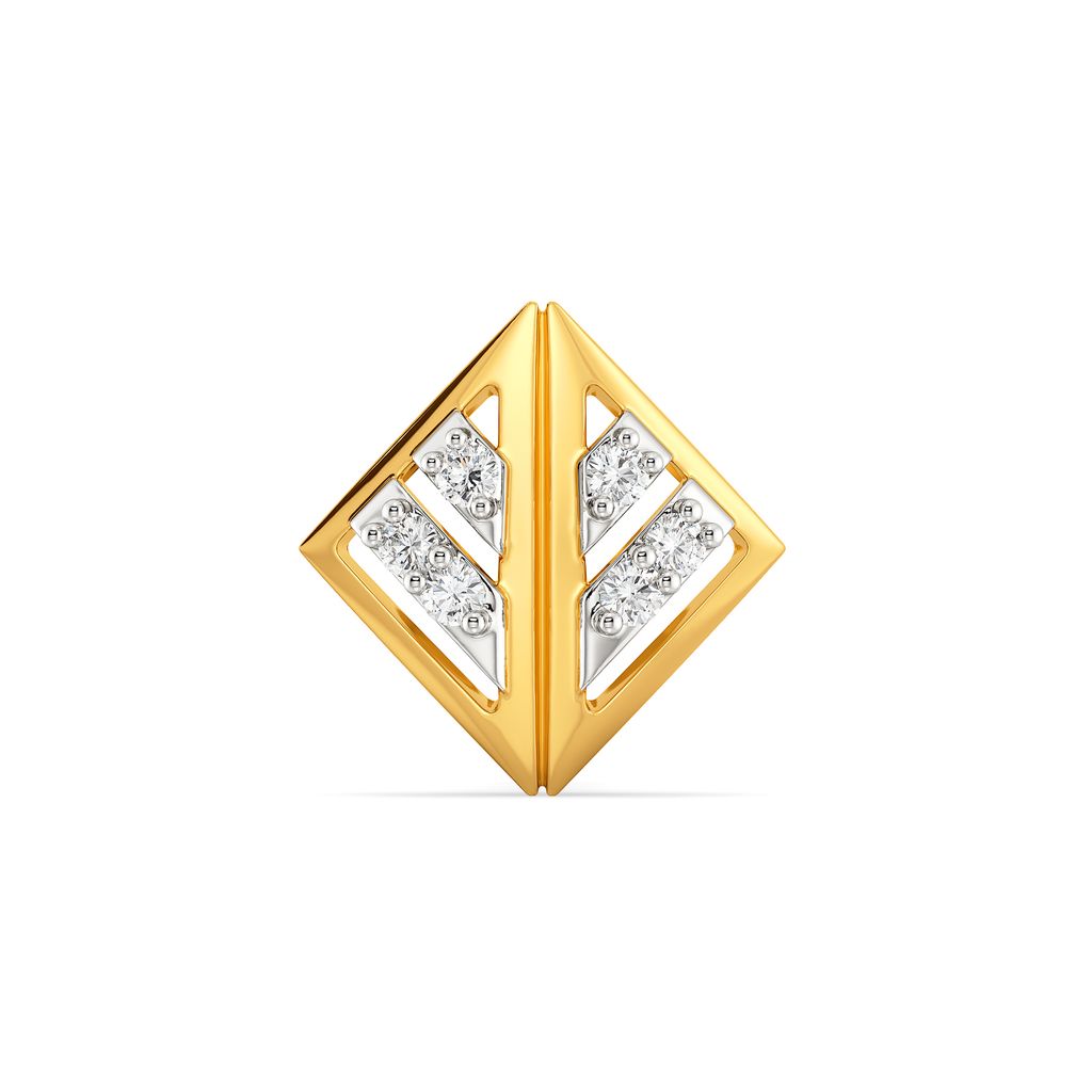 Court the Quote Diamond Nose Pins
