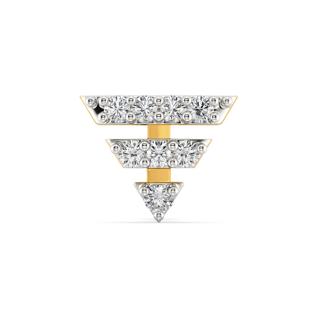 Pyramid Proxy Diamond Nose Pins