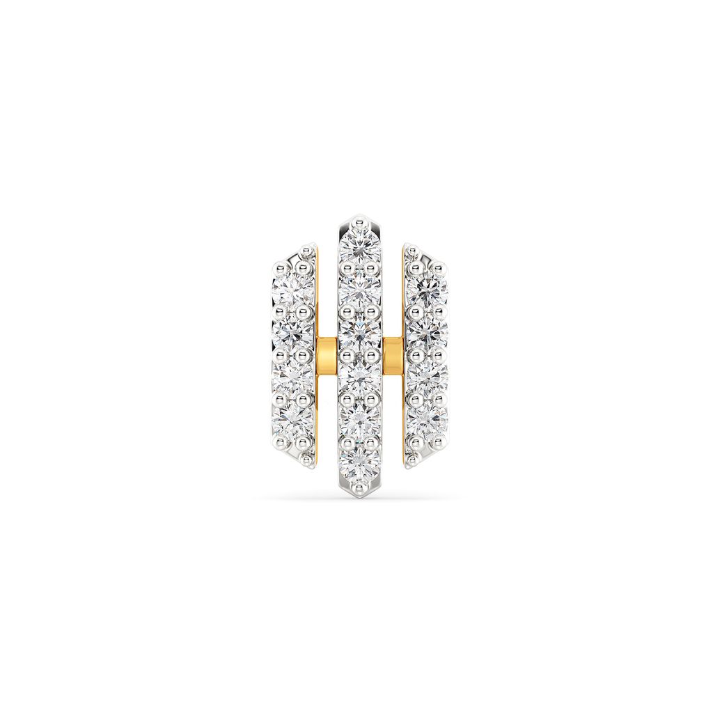 Glitz O Three Diamond Nose Pins