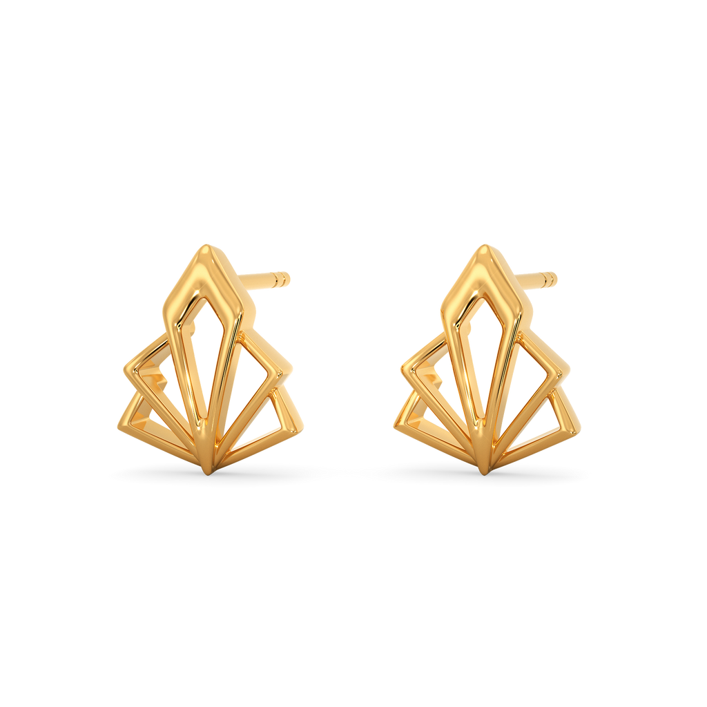 Golden Dreams Gold Earrings