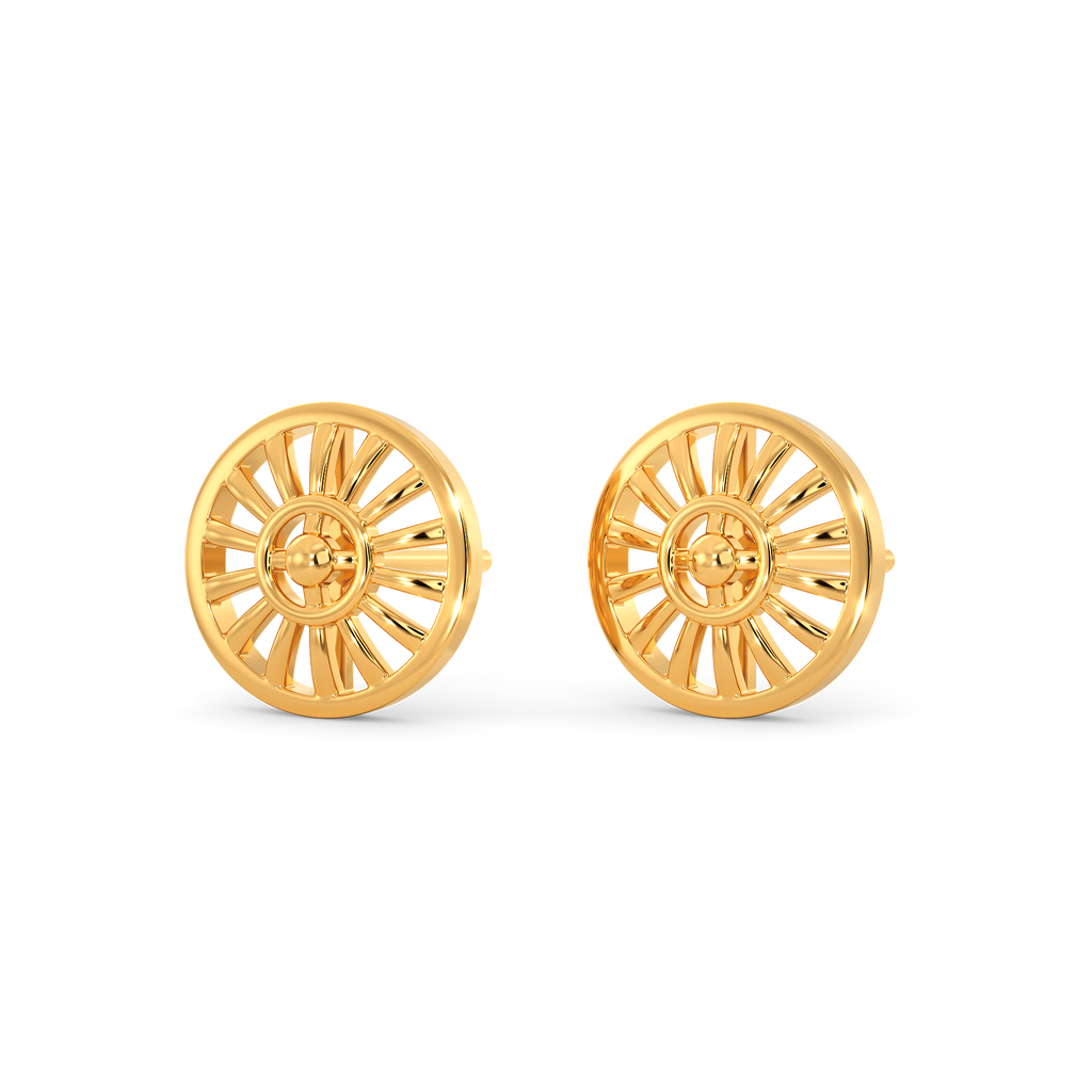 Speak Beautiful Gold Earrings