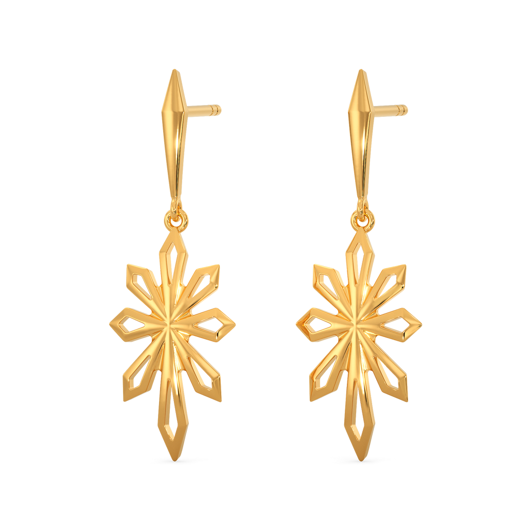 Rhomantics Gold Earrings