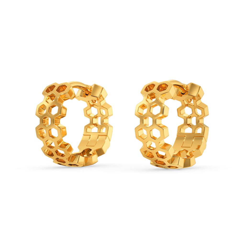 Whole Lotta Hoop Gold Earrings