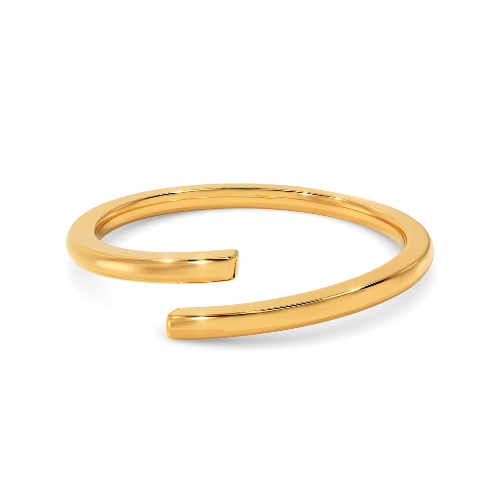 Boundless Gap  Gold Rings alternate view 2