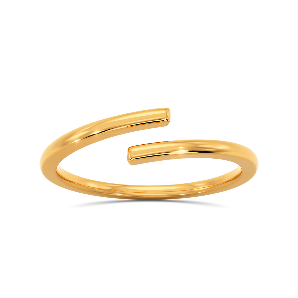 Boundless Gap  Gold Rings alternate view 3