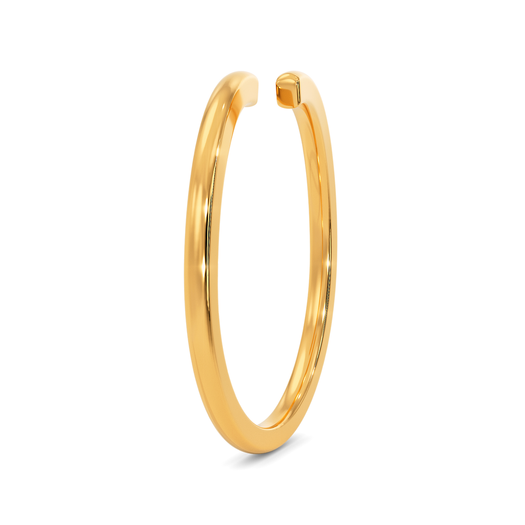 Boundless Gap  Gold Rings image