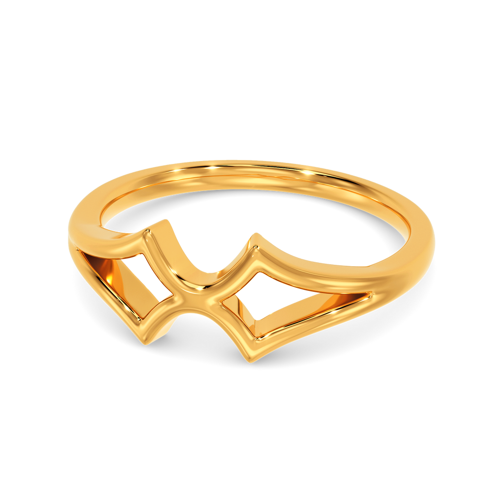 Cutout Chic Gold Rings alternate view 2
