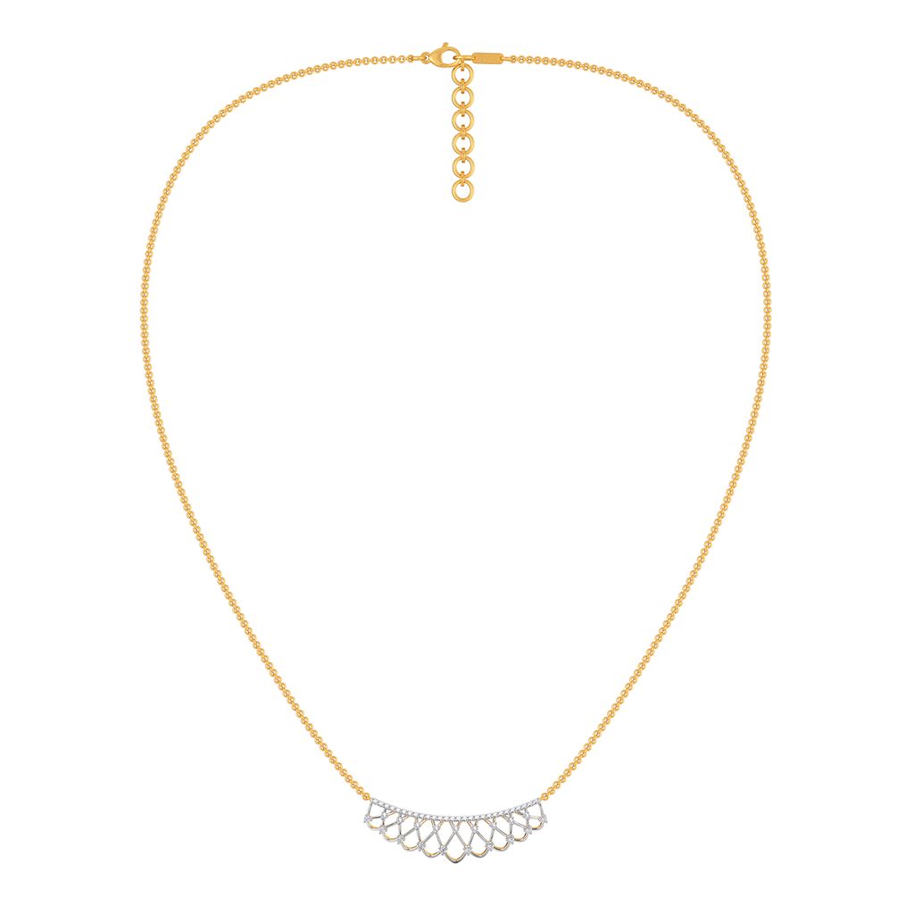 Cool Crochet Diamond Necklaces