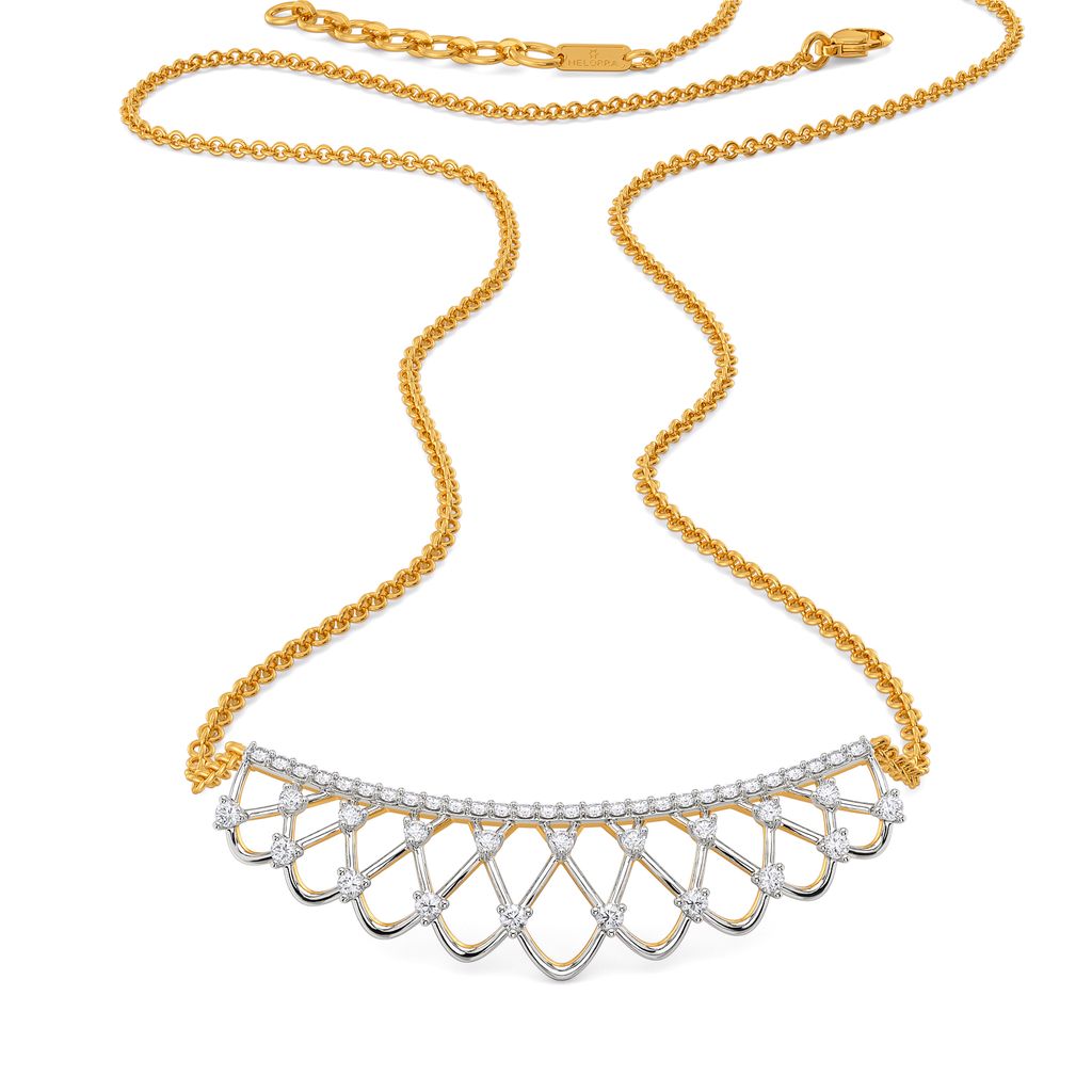 Cool Crochet Diamond Necklaces