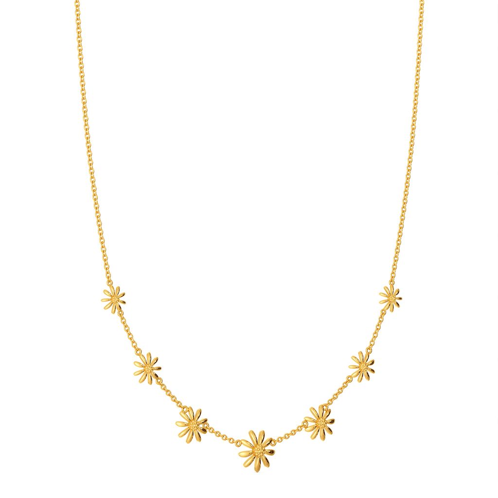 Lazy Daisy Gold Necklaces