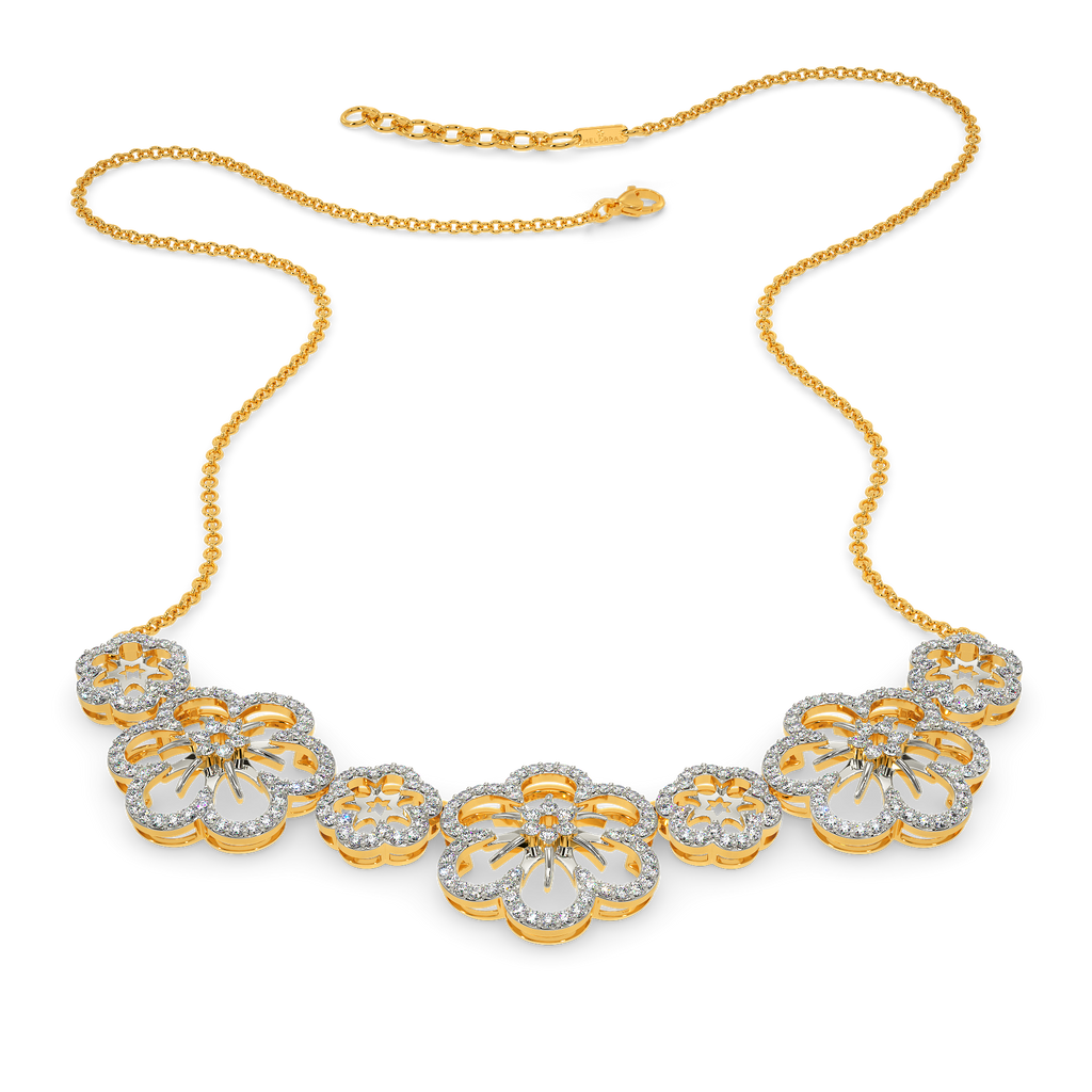Piece Of Paradise Diamond Necklaces