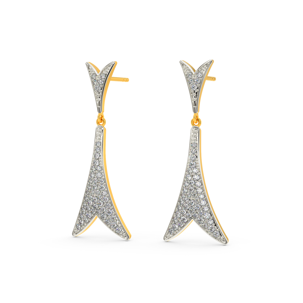 Sea Maiden Dream Diamond Earrings