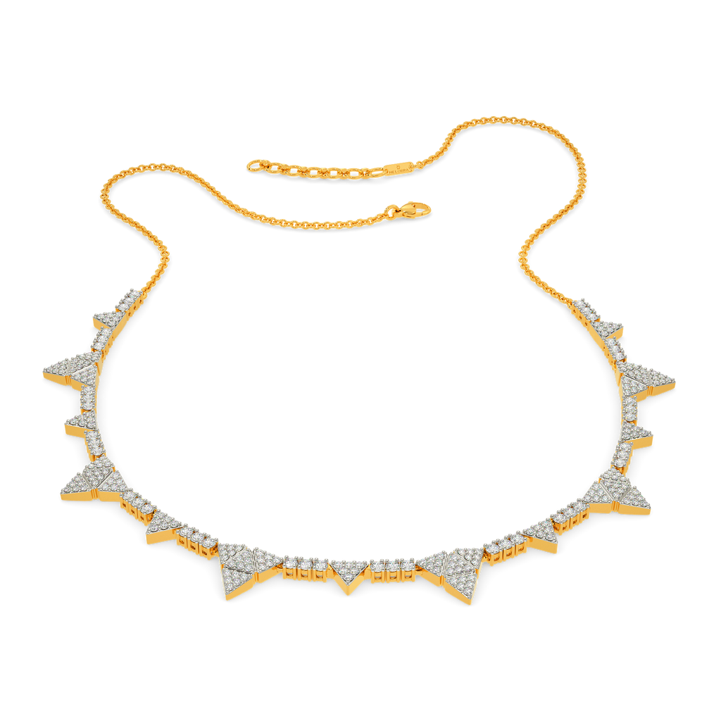 Illuminating Candles Diamond Necklaces