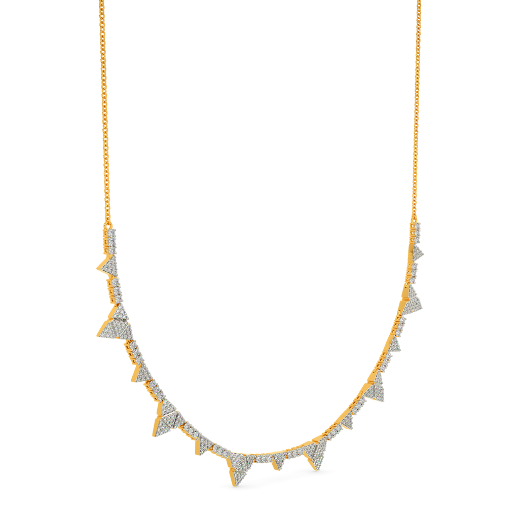 Illuminating Candles Diamond Necklaces