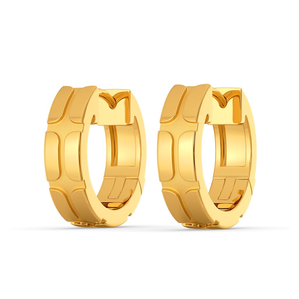 By The Beach Gold Earrings