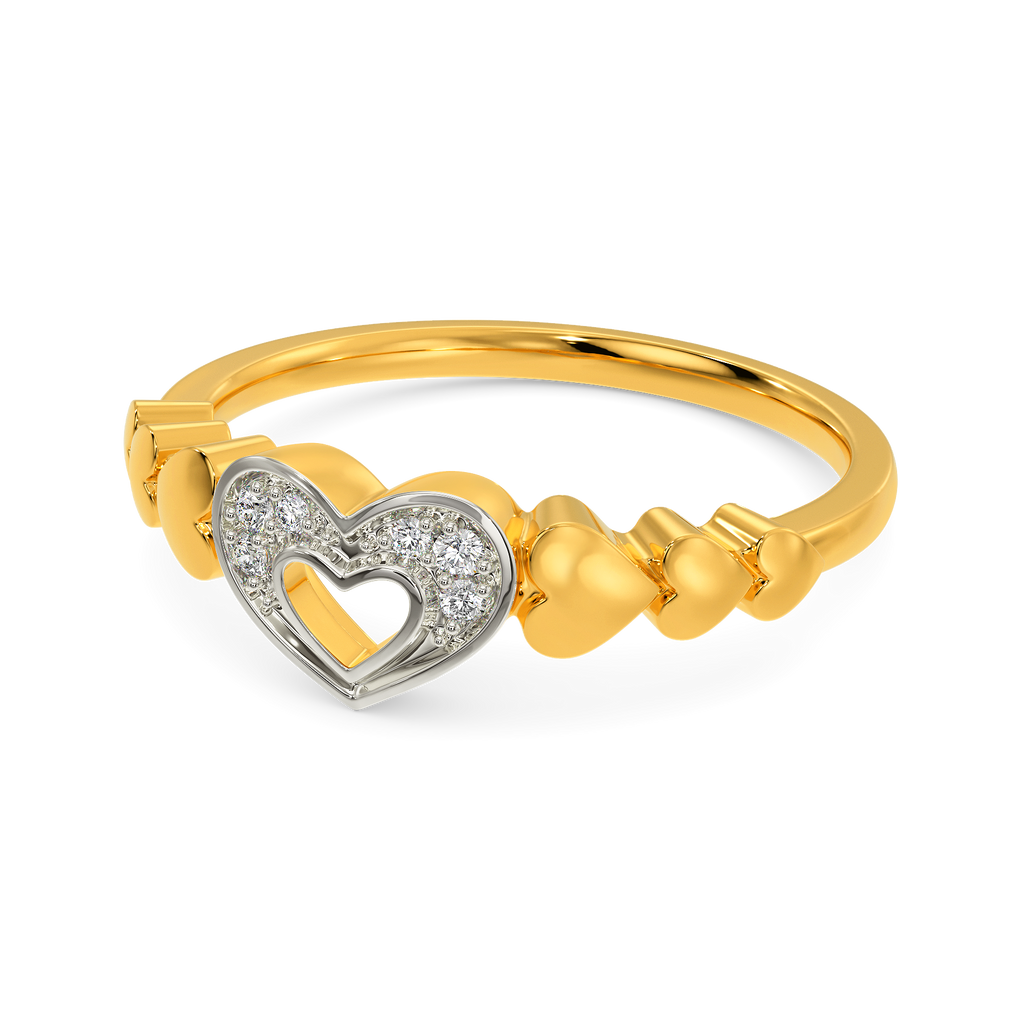 Lovey-Dovey Diamond Rings alternate view 2