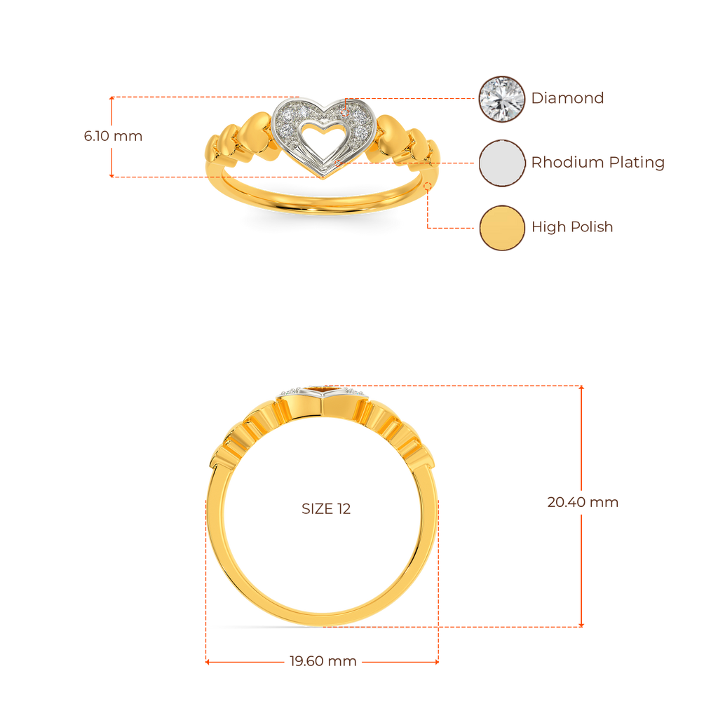 Lovey-Dovey Diamond Rings image